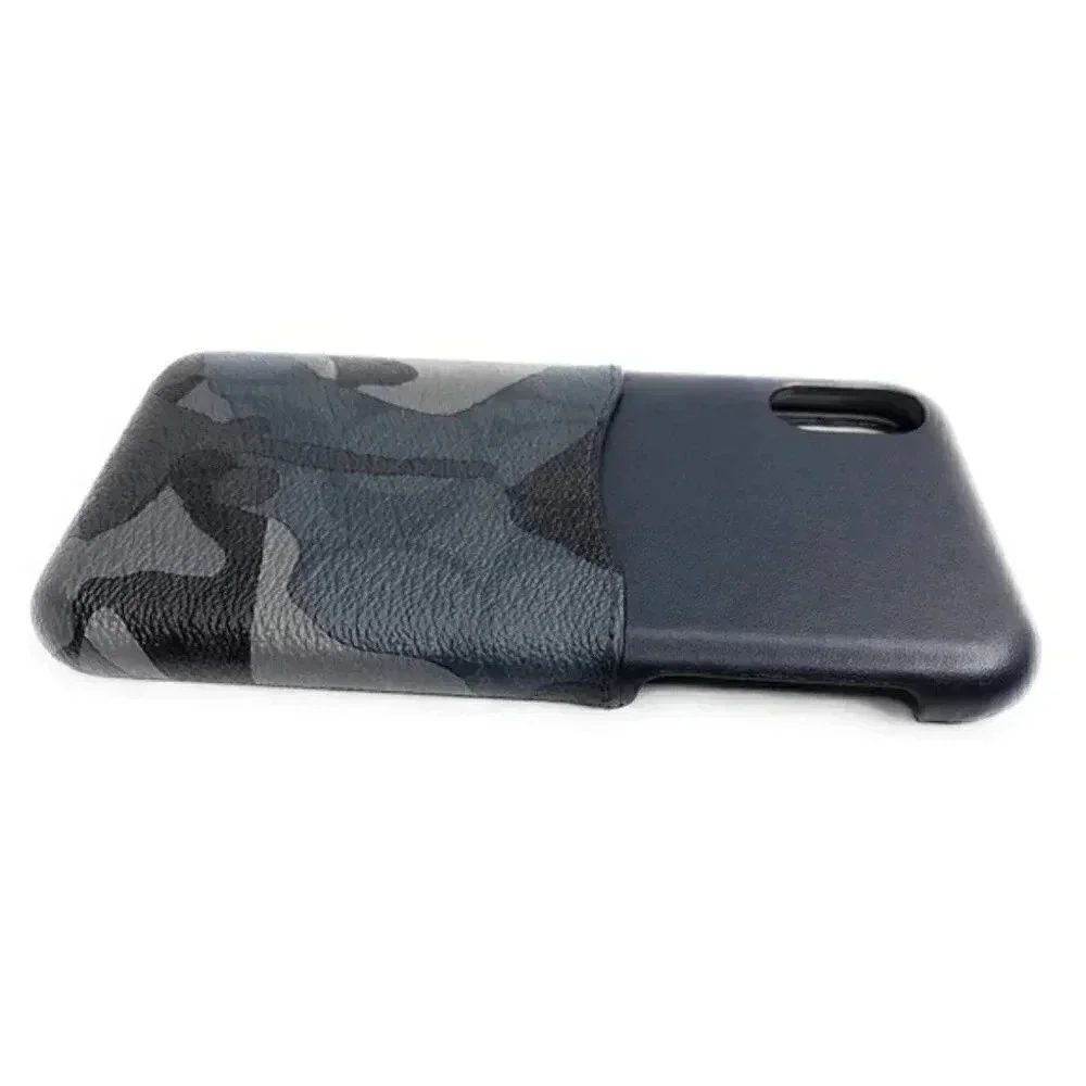COACH IPHONE X/XS CASE IN SIGNATURE CANVAS F77932 QBBLM